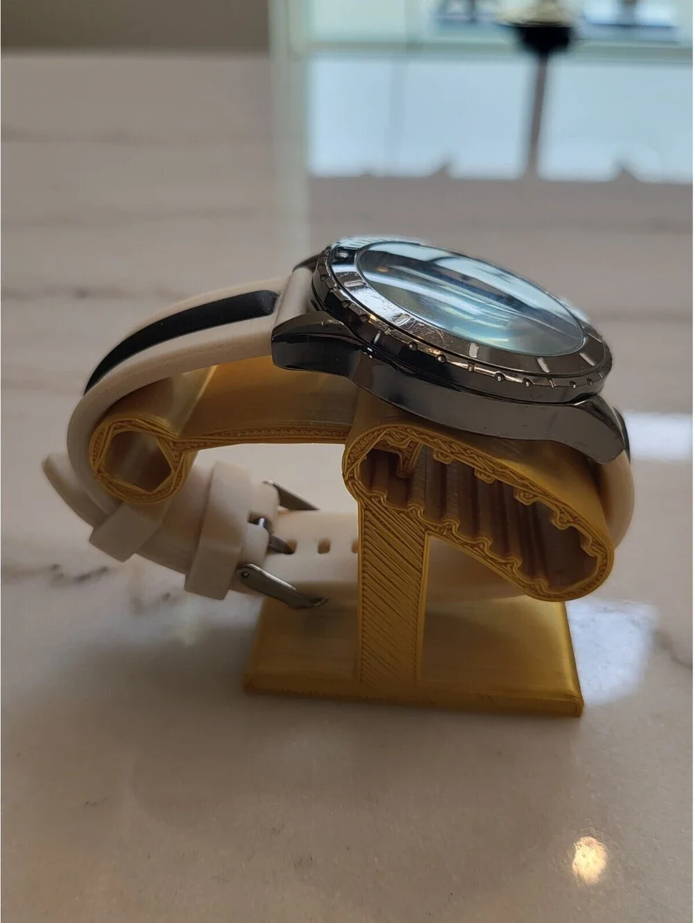 Men's Quartz Watch Working NewBattery Automobilia 44mm Interstate Batteries NWOT